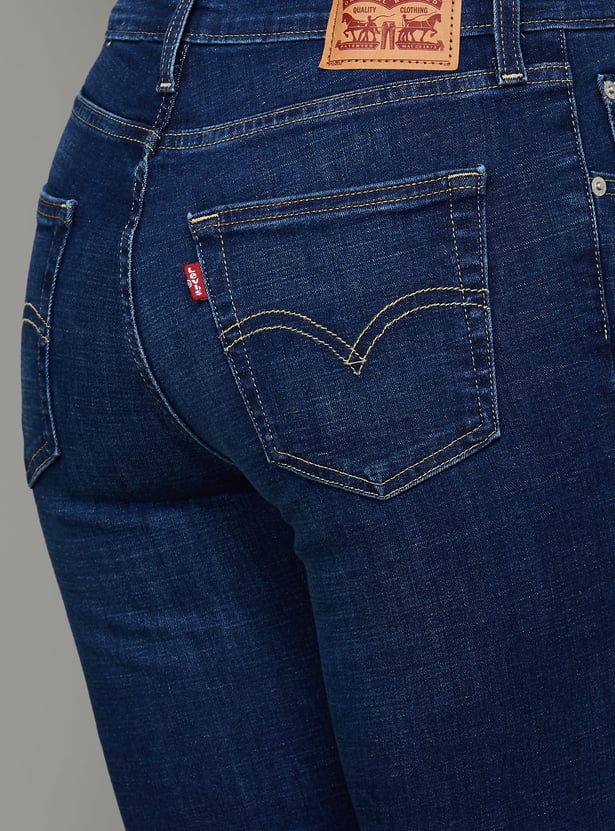 LEVI'S Solid Straight Fit Jeans