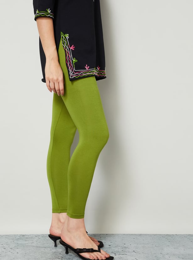 MELANGE Solid Leggings