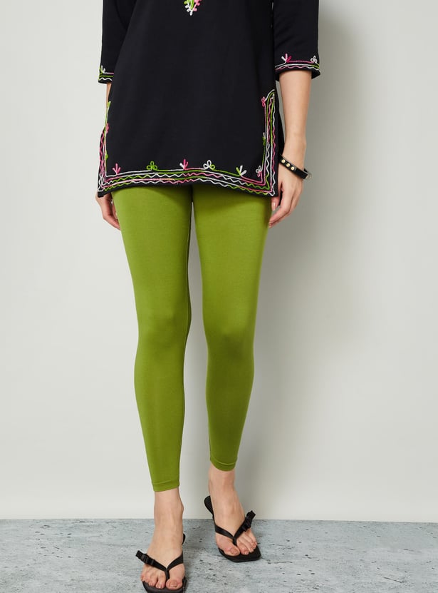 MELANGE Solid Leggings