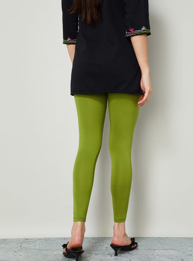 MELANGE Solid Leggings