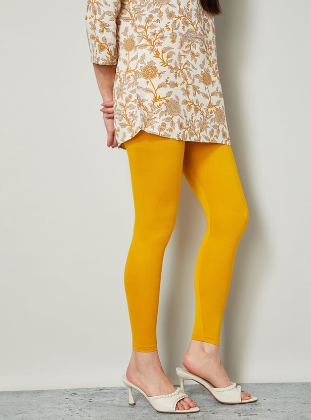 MELANGE Solid Leggings