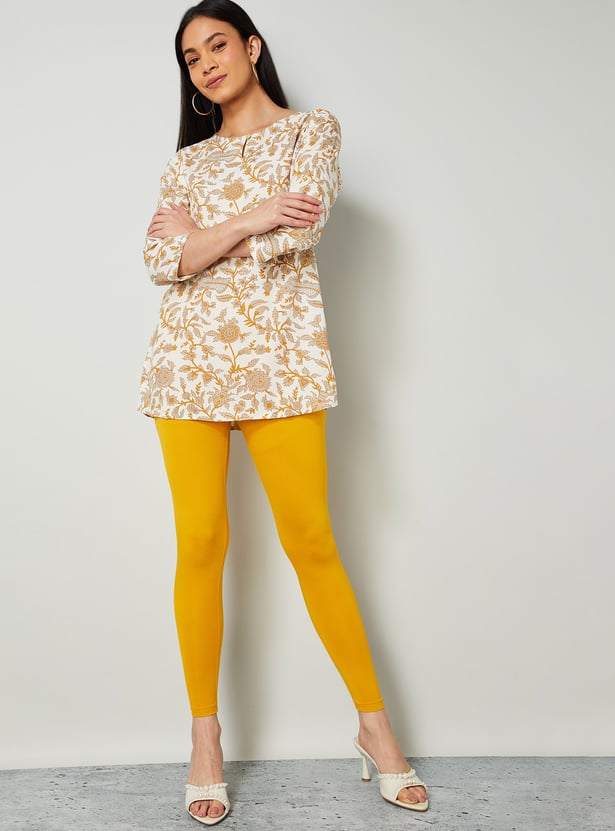 MELANGE Solid Leggings