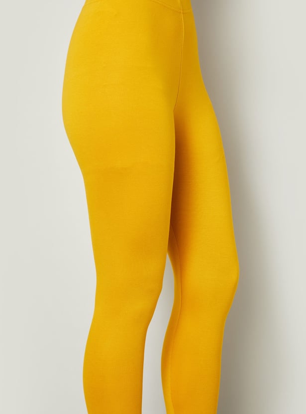 MELANGE Solid Leggings