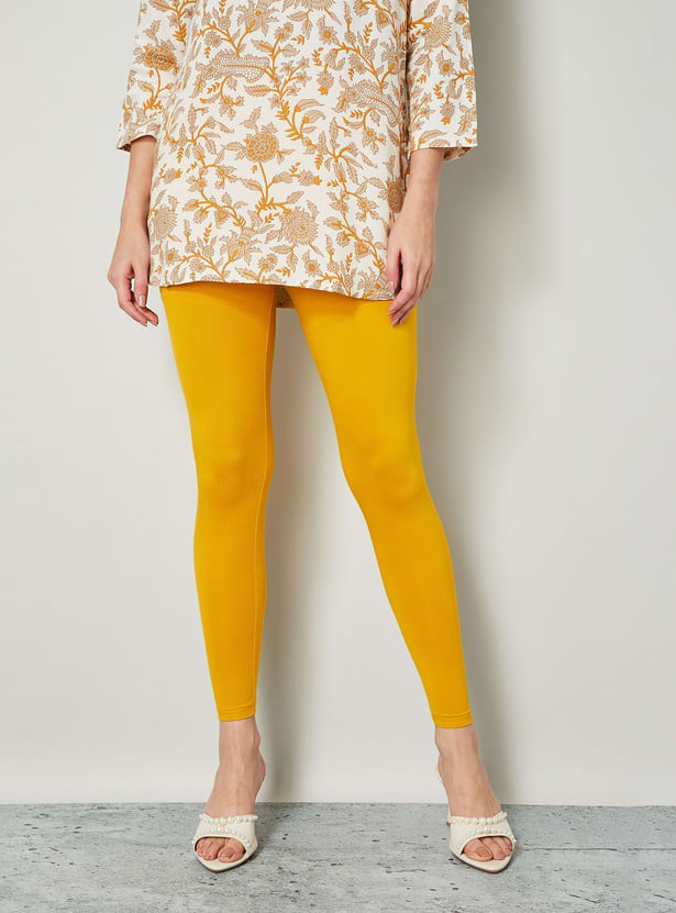 MELANGE Solid Leggings