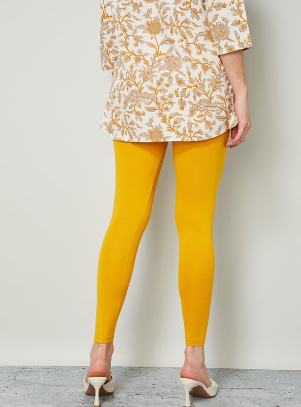 MELANGE Solid Leggings