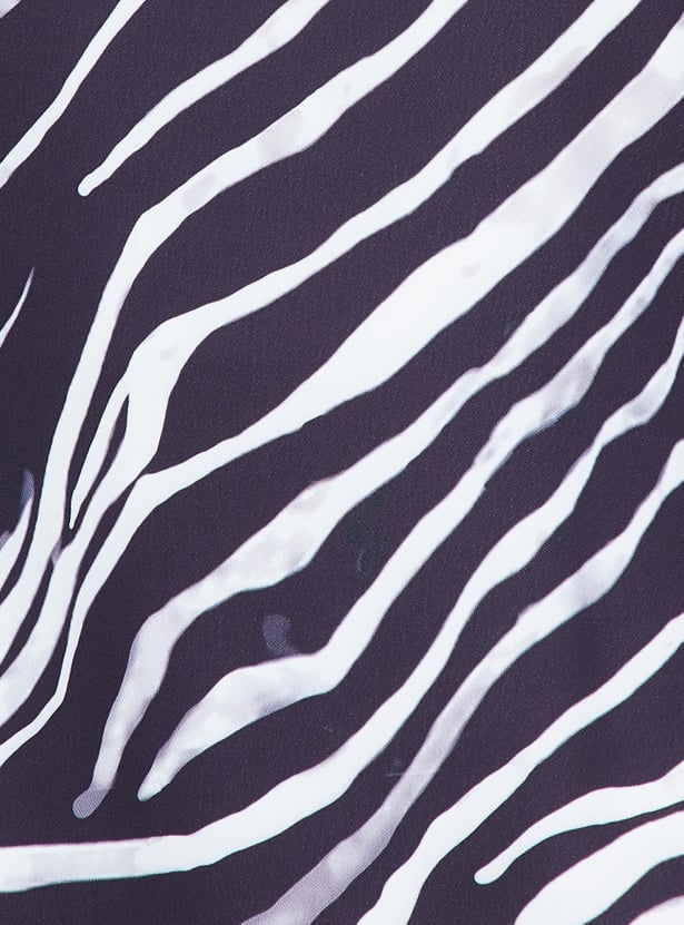 CODE Printed Midi Dress