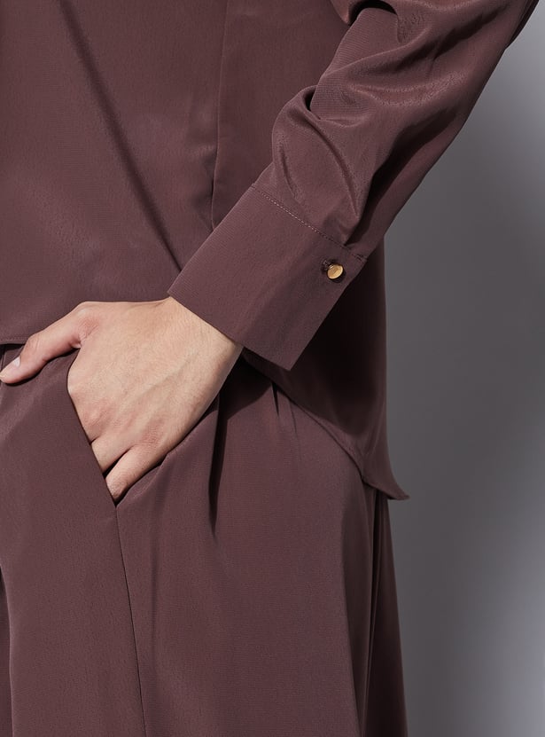 CODE Pleated Shirt