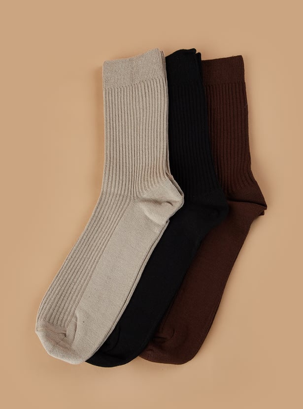 CODE Ankle Length Socks - Pack of 3