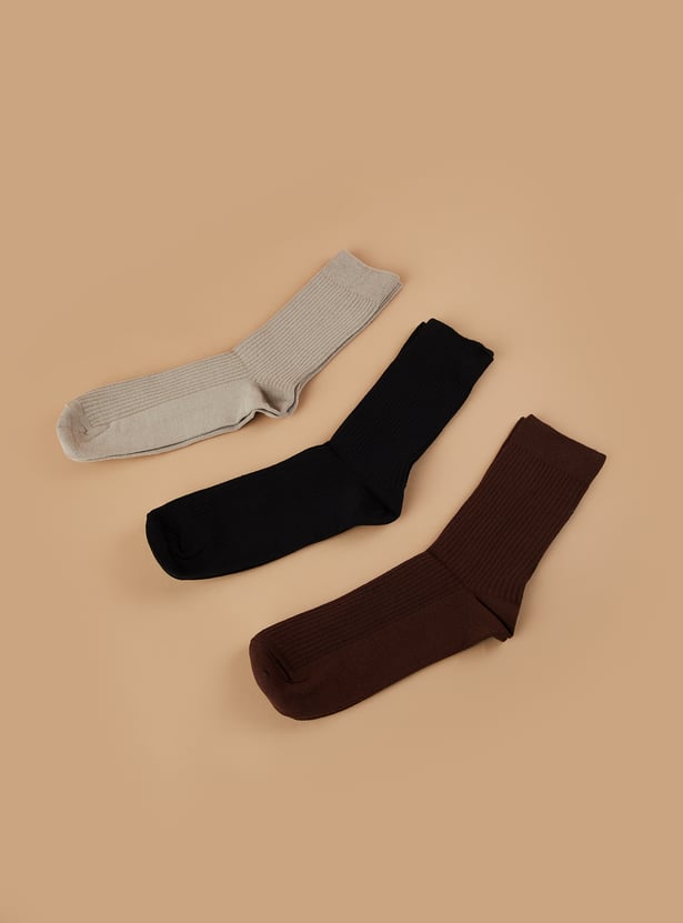 CODE Ankle Length Socks - Pack of 3