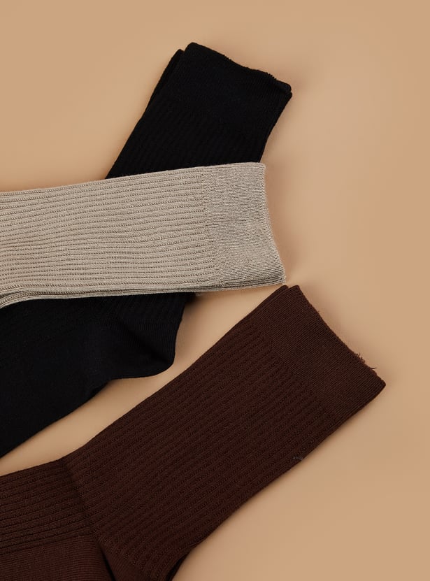 CODE Ankle Length Socks - Pack of 3