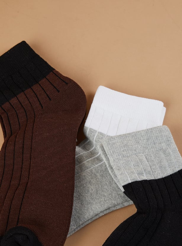 CODE Men Ankle Length Socks - Pack of 3
