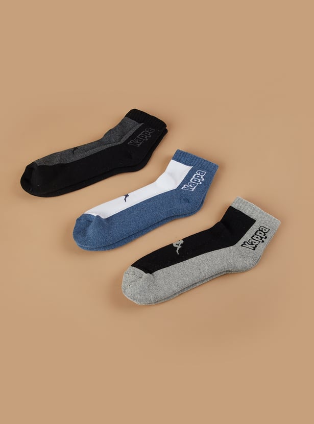 KAPPA Ankle Length Socks - Pack of 3