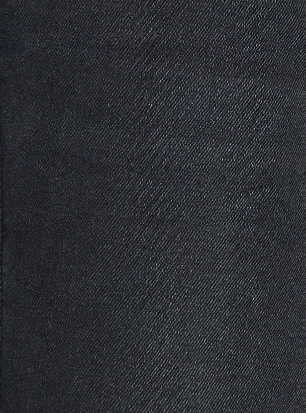 FAME FOREVER Washed Straight Fit Jeans