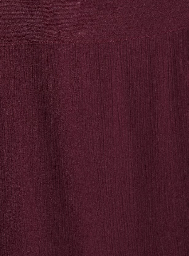 FAME FOREVER Textured Top