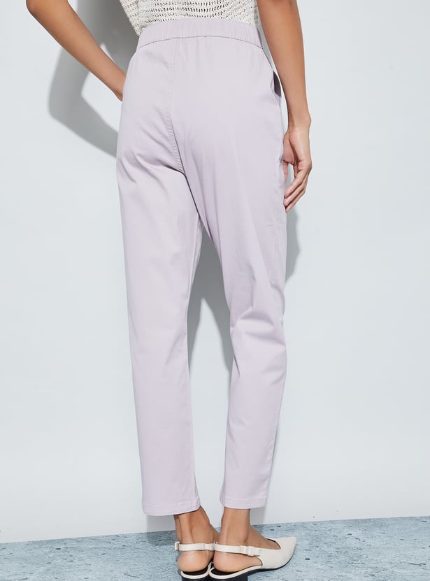 FAME FOREVER Solid Trousers
