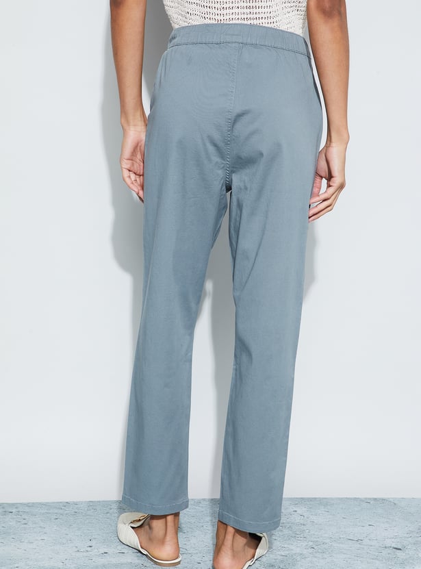 FAME FOREVER Solid Trousers