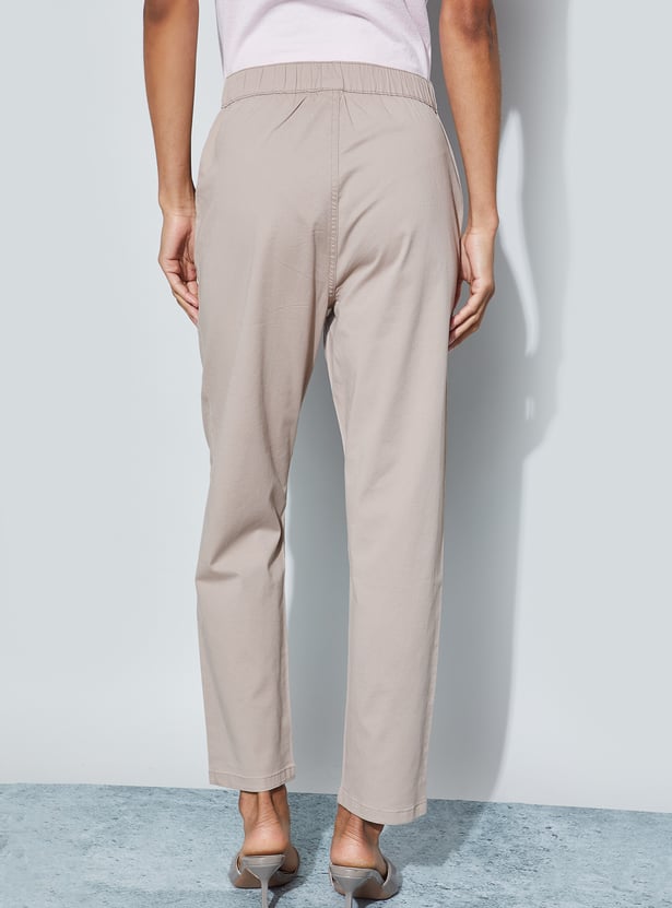 FAME FOREVER Solid Trousers