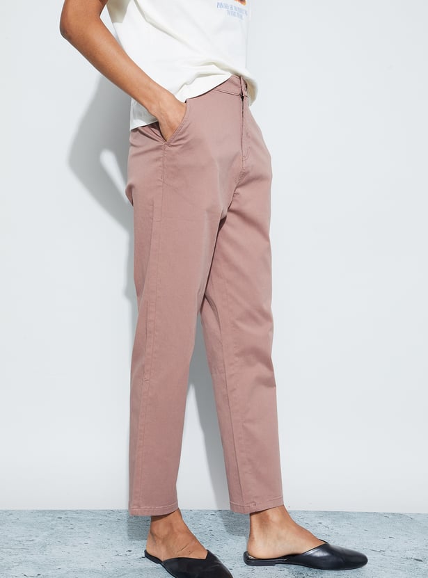 FAME FOREVER Solid Trousers