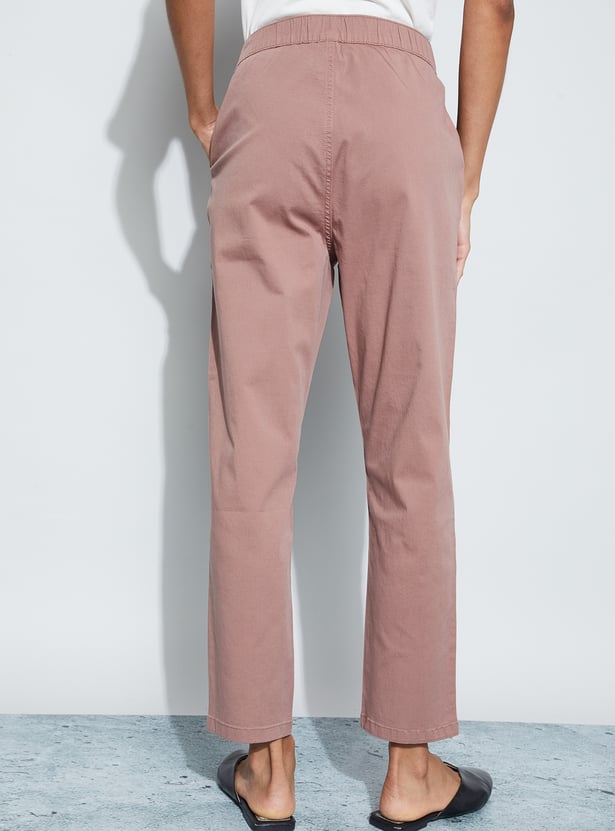 FAME FOREVER Solid Trousers