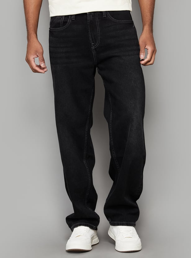 PEPE JEANS Washed Regular Straight Jeans