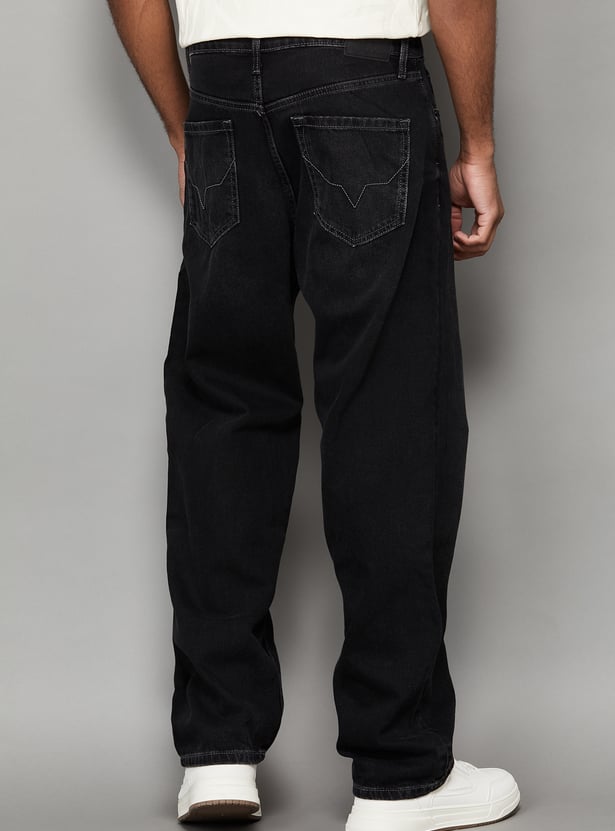 PEPE JEANS Washed Regular Straight Jeans