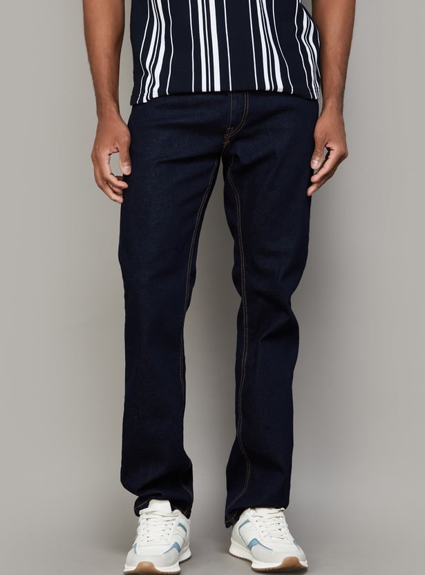 PEPE JEANS Darkwashed Regular Straight Jeans