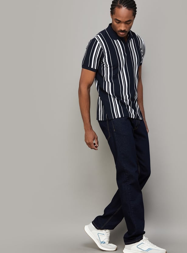 PEPE JEANS Darkwashed Regular Straight Jeans