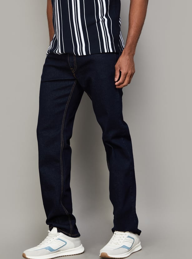 PEPE JEANS Darkwashed Regular Straight Jeans
