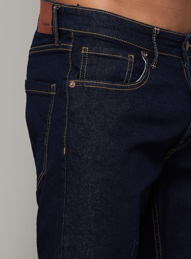 PEPE JEANS Darkwashed Regular Straight Jeans