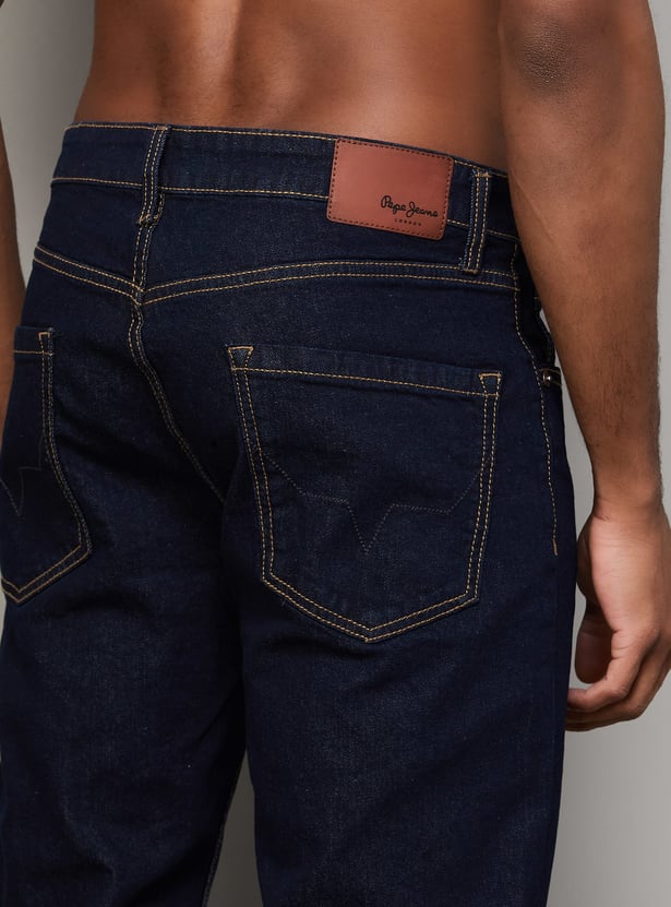 PEPE JEANS Darkwashed Regular Straight Jeans