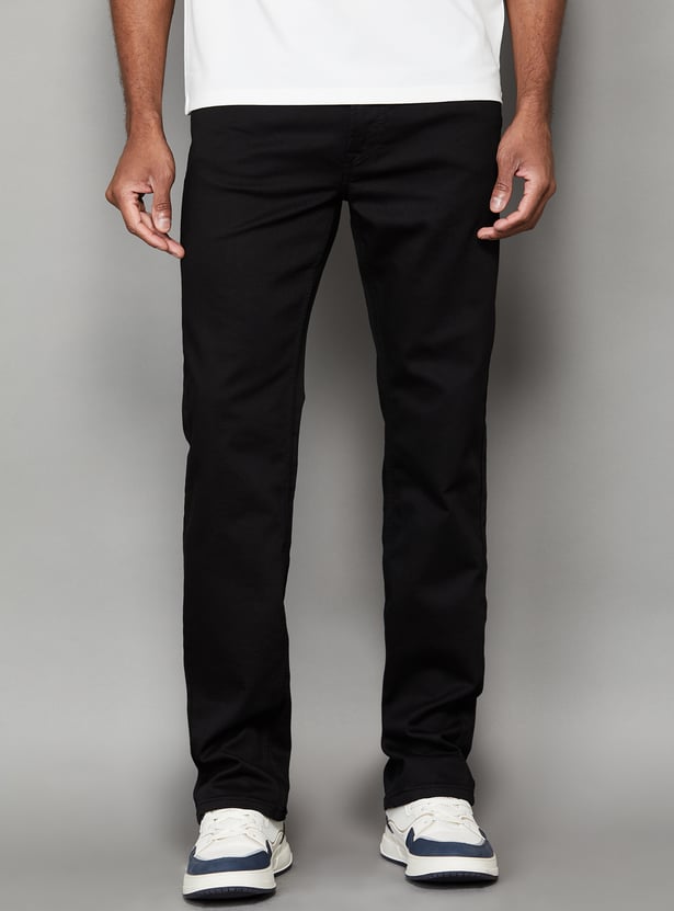 PEPE JEANS Mid-Rise Regular Straight Jeans