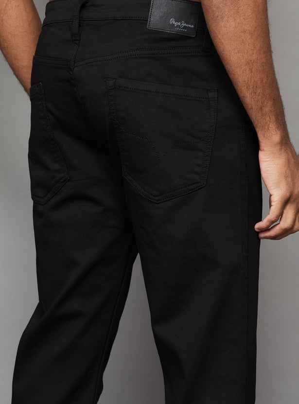 PEPE JEANS Mid-Rise Regular Straight Jeans