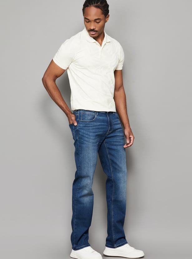PEPE JEANS Whiskered Regular Straight Jeans