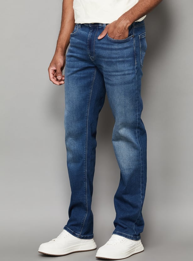 PEPE JEANS Whiskered Regular Straight Jeans