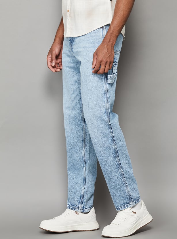 PEPE JEANS Washed Regular Straight Jeans