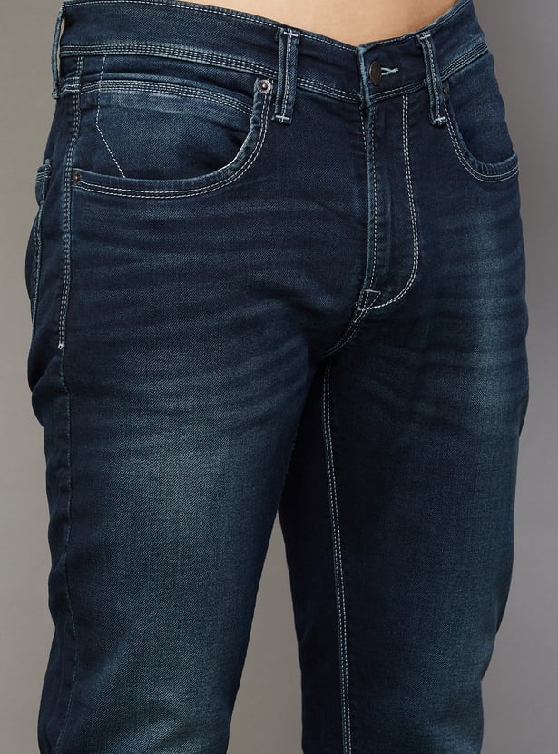 PEPE JEANS Whiskered Skinny Jeans