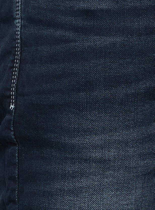 PEPE JEANS Whiskered Skinny Jeans