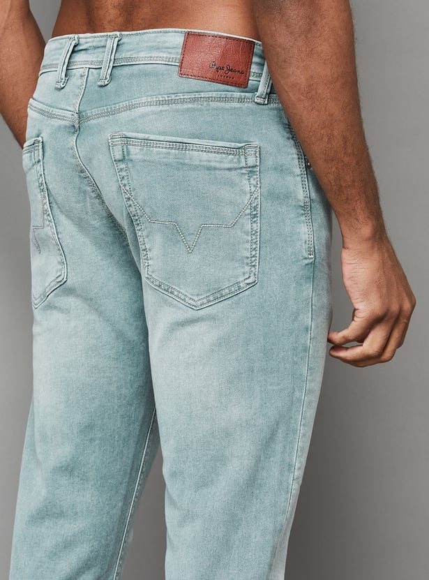 PEPE JEANS Acidwashed Ferrell Jeans (Skinny)