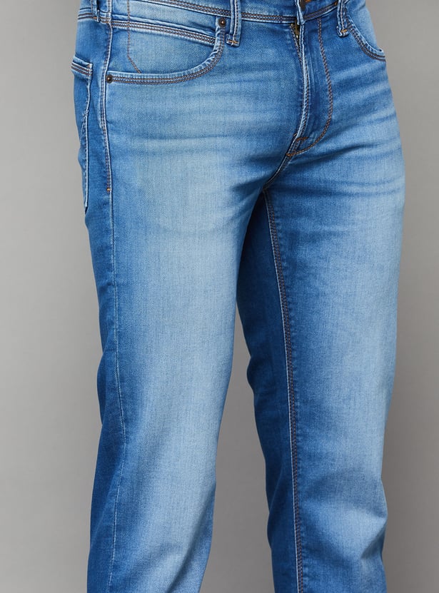 PEPE JEANS Whiskered Slim Straight Jeans