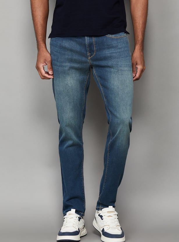 PEPE JEANS Whiskered Slim Straight Jeans