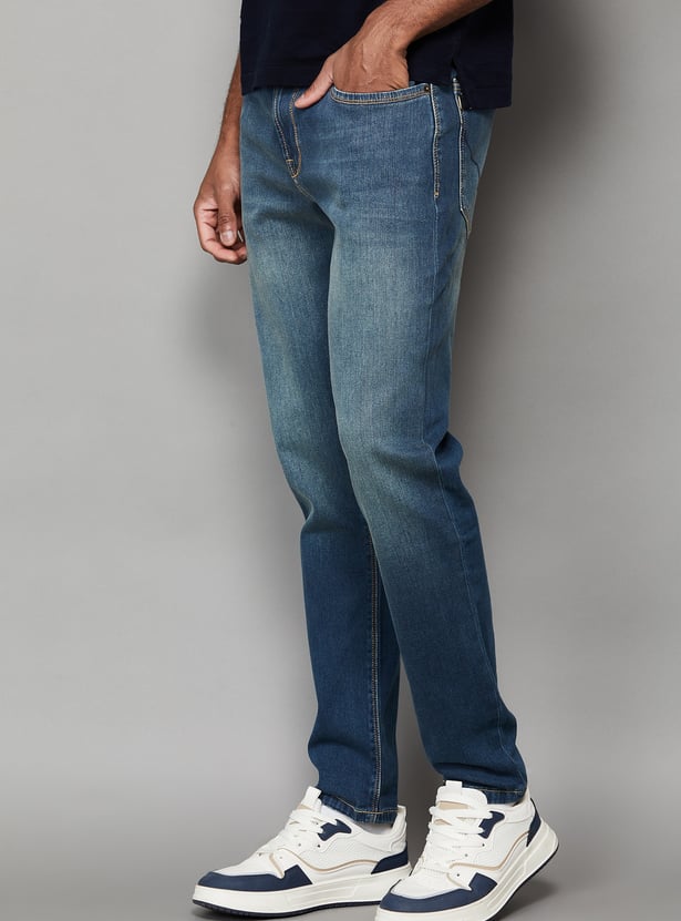 PEPE JEANS Whiskered Slim Straight Jeans