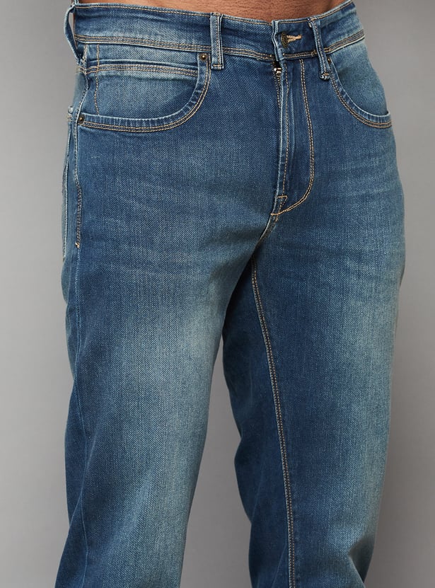 PEPE JEANS Whiskered Slim Straight Jeans