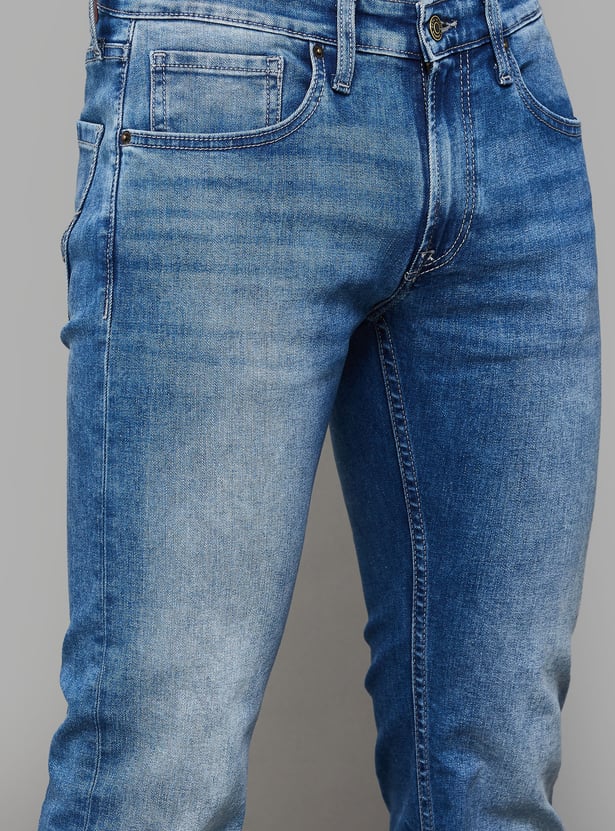PEPE JEANS Light Washed Slim Straight Jeans