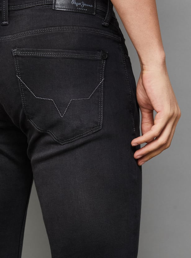 PEPE JEANS Whiskered Super Skinny Jeans