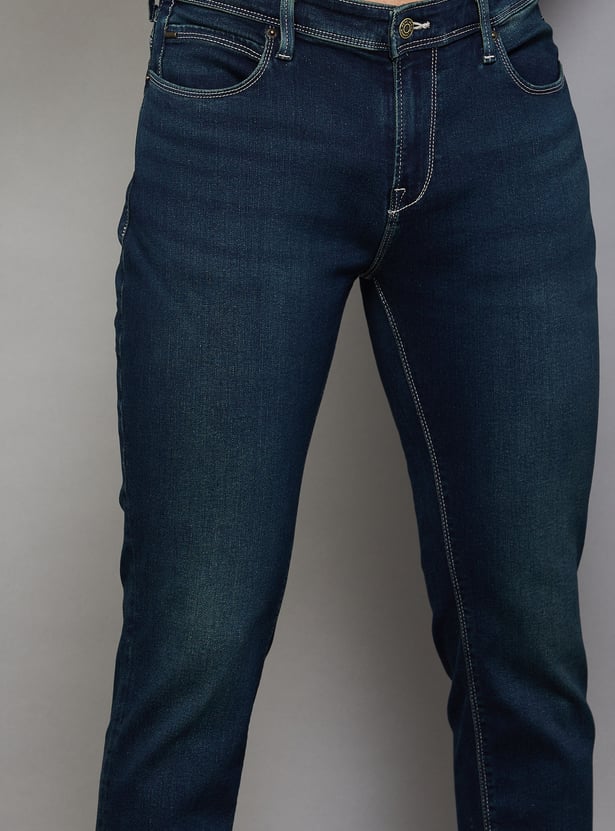 PEPE JEANS Whiskered Super Skinny Jeans