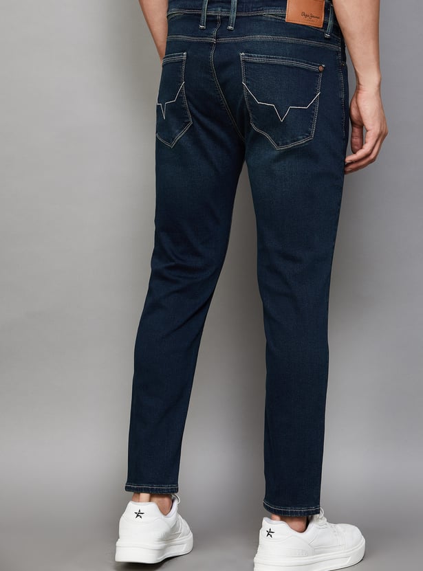 PEPE JEANS Whiskered Super Skinny Jeans