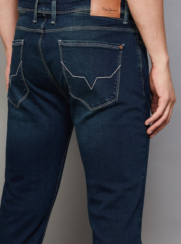 PEPE JEANS Whiskered Super Skinny Jeans