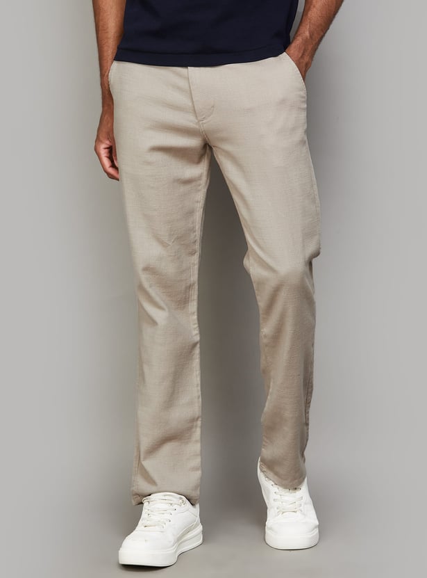 PEPE JEANS Solid Gilles Trousers (Regular)