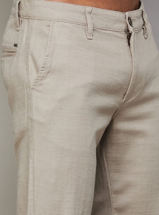 PEPE JEANS Solid Gilles Trousers (Regular)