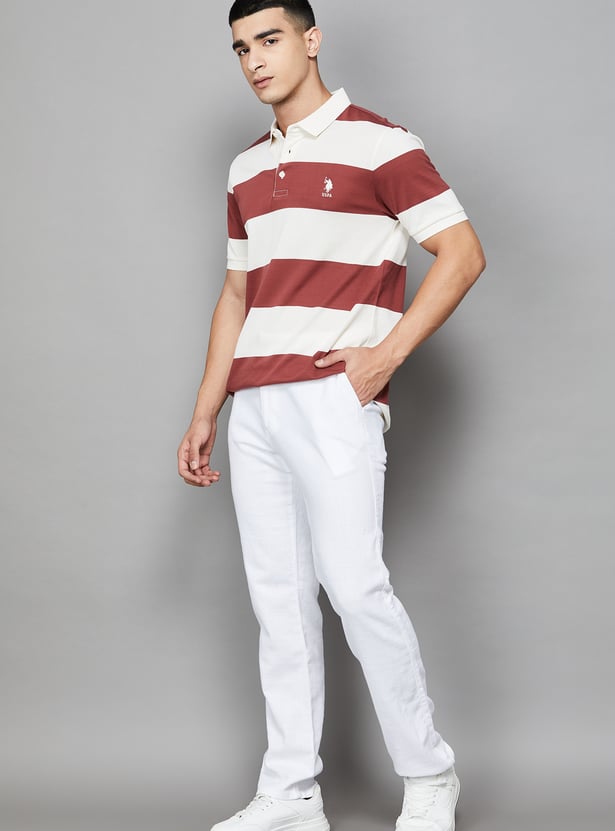 PEPE JEANS Solid Gilles Trousers (Regular)